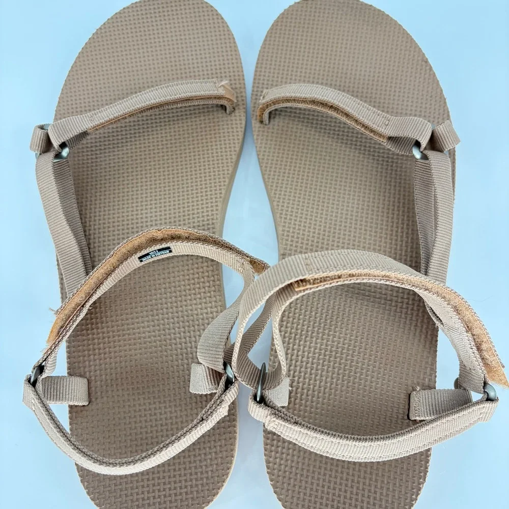 Teva Original Universal Sandals Sesame Tan Strappy Outdoor W11